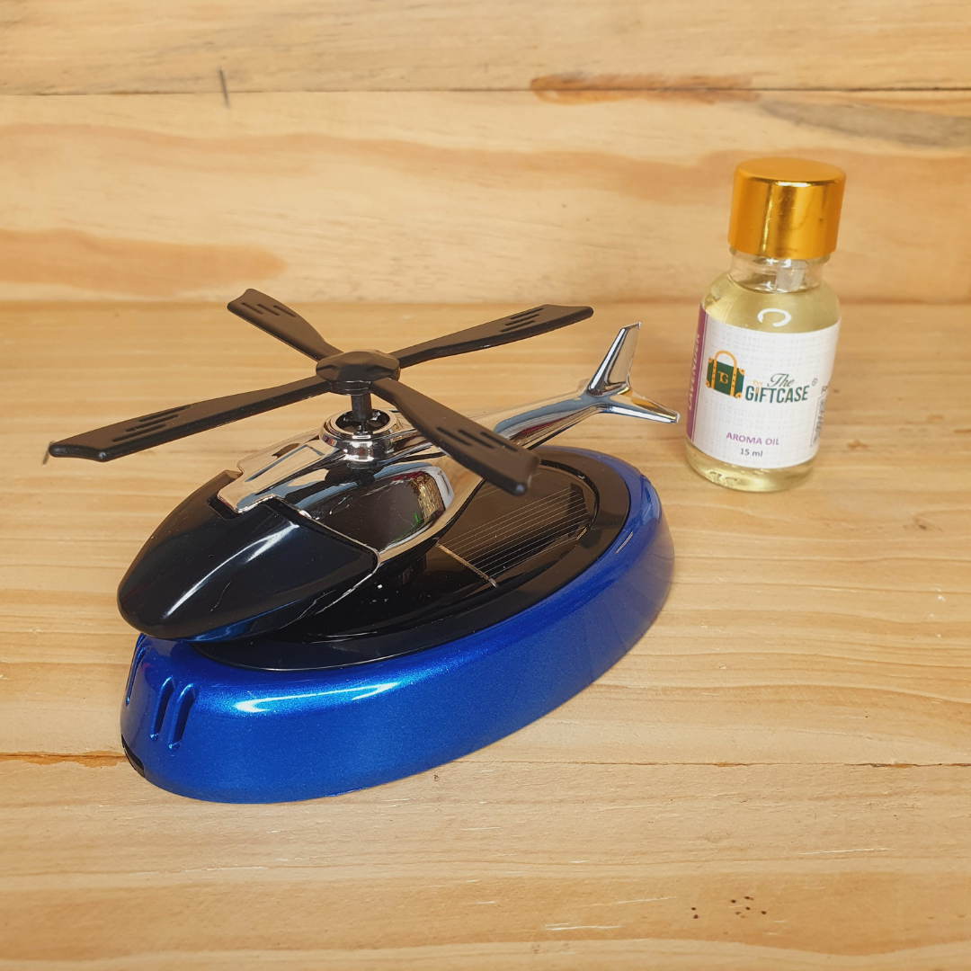 Solar Helicopter Car Air Freshner