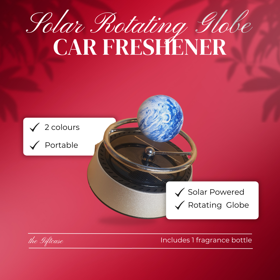 Solar Rotating Planet Car Freshener