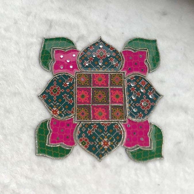 Handmade Acrylic Resin Rangoli (SMALL)
