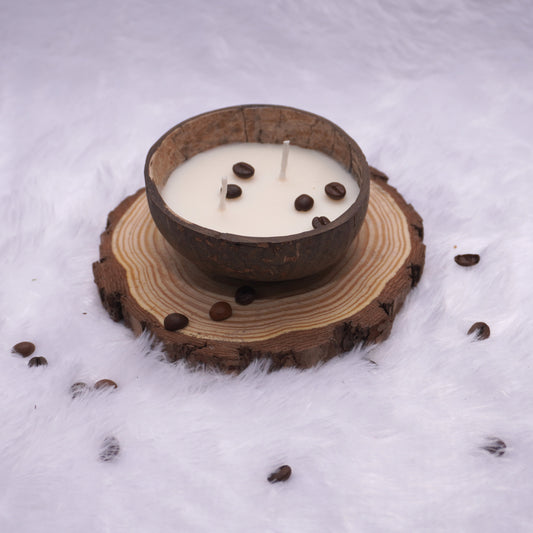 Coconut Shell Candle