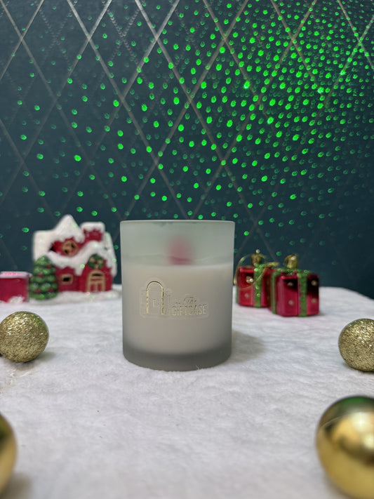 Christmas Glass Candle