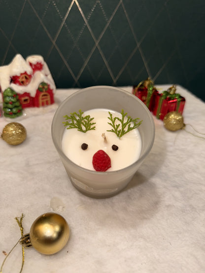 Christmas Glass Candle