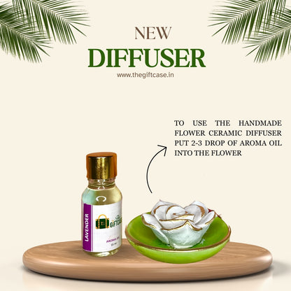 Handmade Ceramic Flower Diffuser