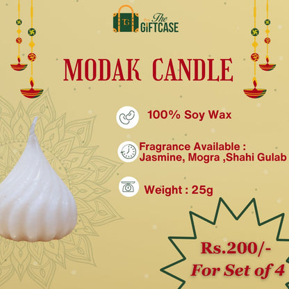 Modak Candle (Set of 4)