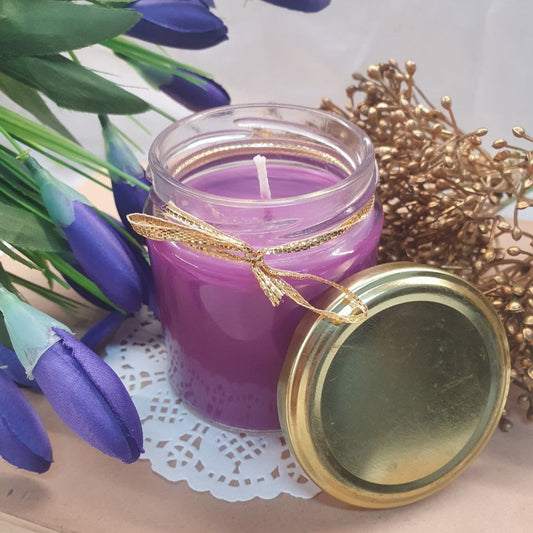 Glass Jar with Metal Lid
