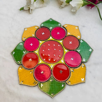 Handmade Acrylic Resin Rangoli