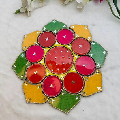 Handmade Acrylic Resin Rangoli