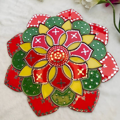 Handmade Acrylic Resin Rangoli