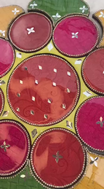 Handmade Acrylic Resin Rangoli